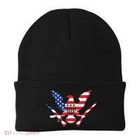 USA Eagle Gun Emblem Beanie thumb 0