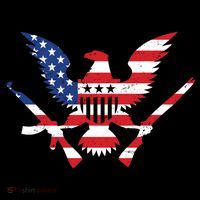 USA Eagle Gun Emblem Women's Hoodie thumb 2