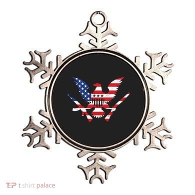 USA Eagle Gun Emblem Ornament