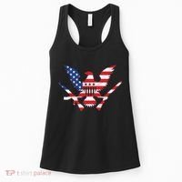 USA Eagle Gun Emblem Women's Tank Top thumb 0
