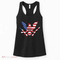 USA Eagle Gun Emblem Women's Tank Top thumb 0