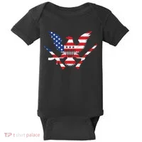 USA Eagle Gun Emblem Baby Bodysuit thumb 0