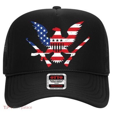 USA Eagle Gun Emblem Hat