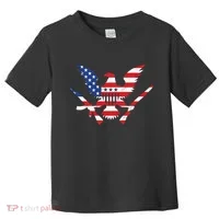 USA Eagle Gun Emblem Toddler T-Shirt thumb 0