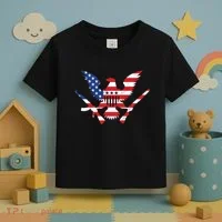 USA Eagle Gun Emblem Toddler T-Shirt thumb 3