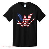 USA Eagle Gun Emblem Kids T-Shirt thumb 0