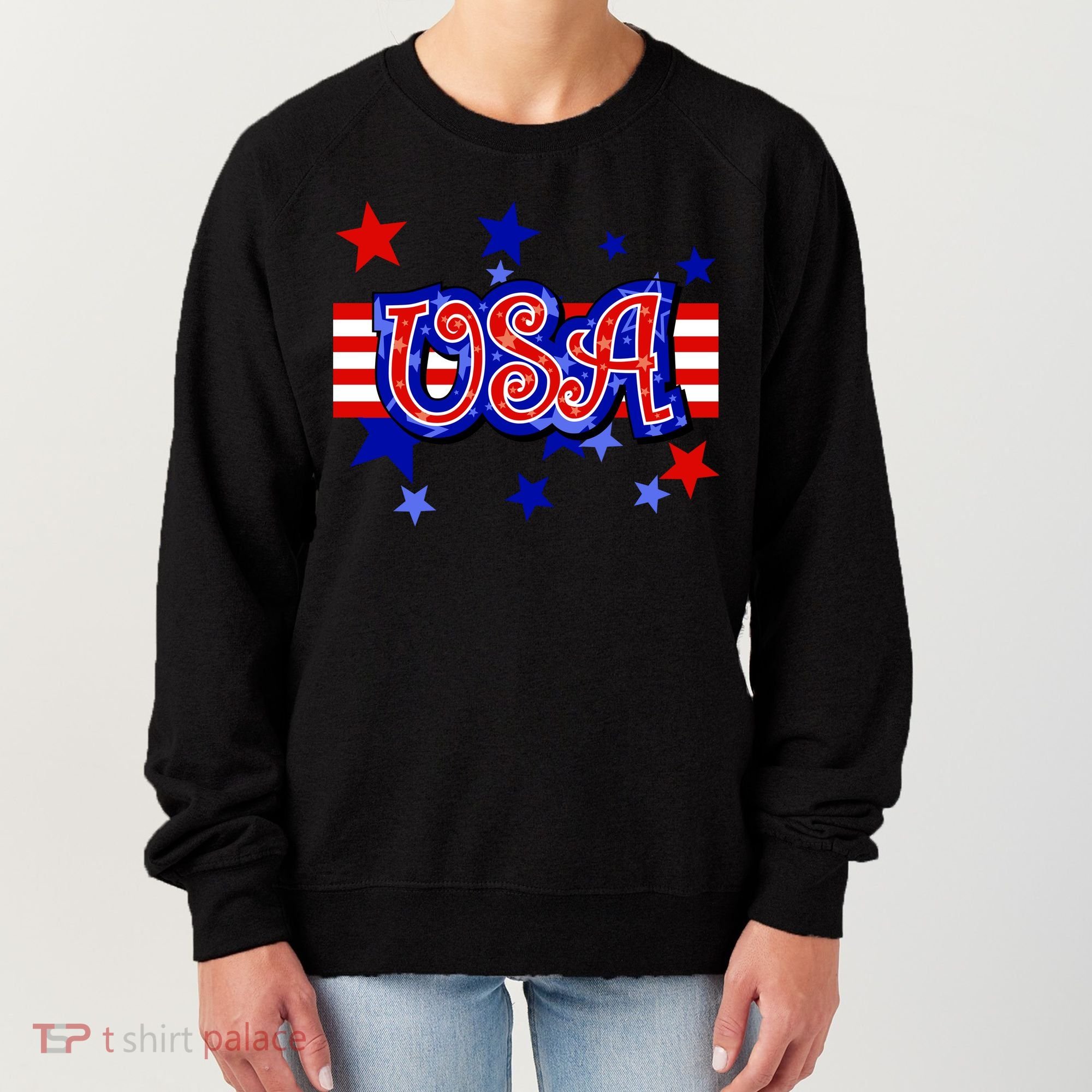 USA Festive Celebration Women's Sweatshirt