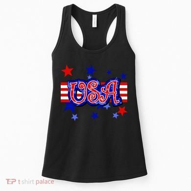 USA Festive Celebration Women's Tank Top
