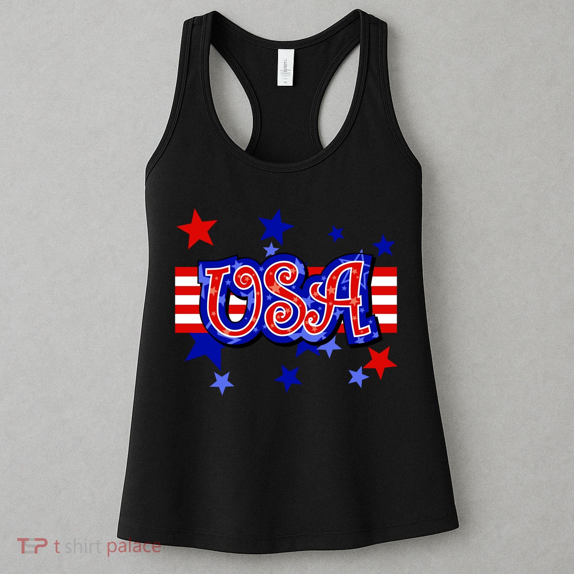 USA Festive Celebration Women's Tank Top