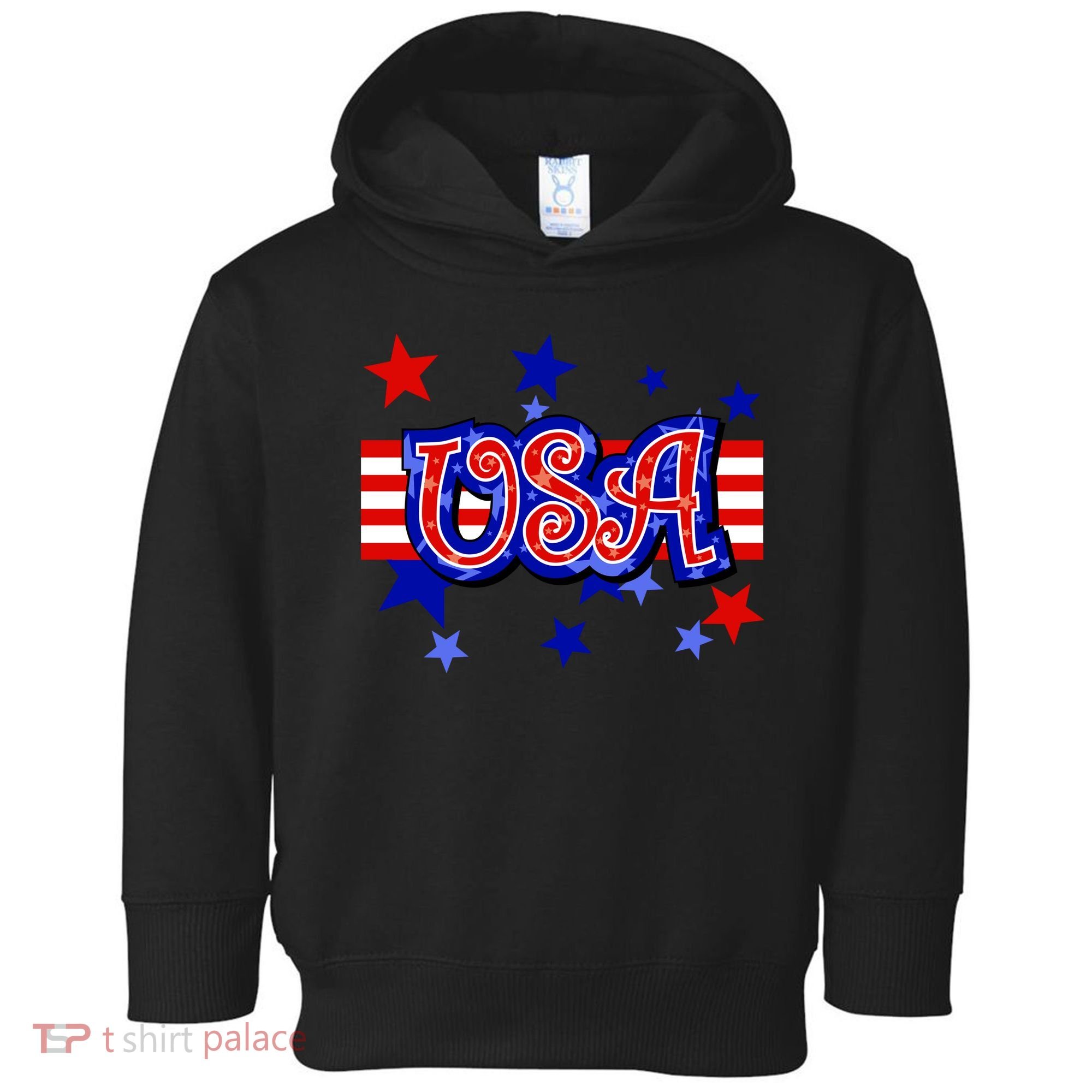 USA Festive Celebration Toddler Hoodie