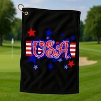 USA Festive Celebration Golf Towel thumb 1
