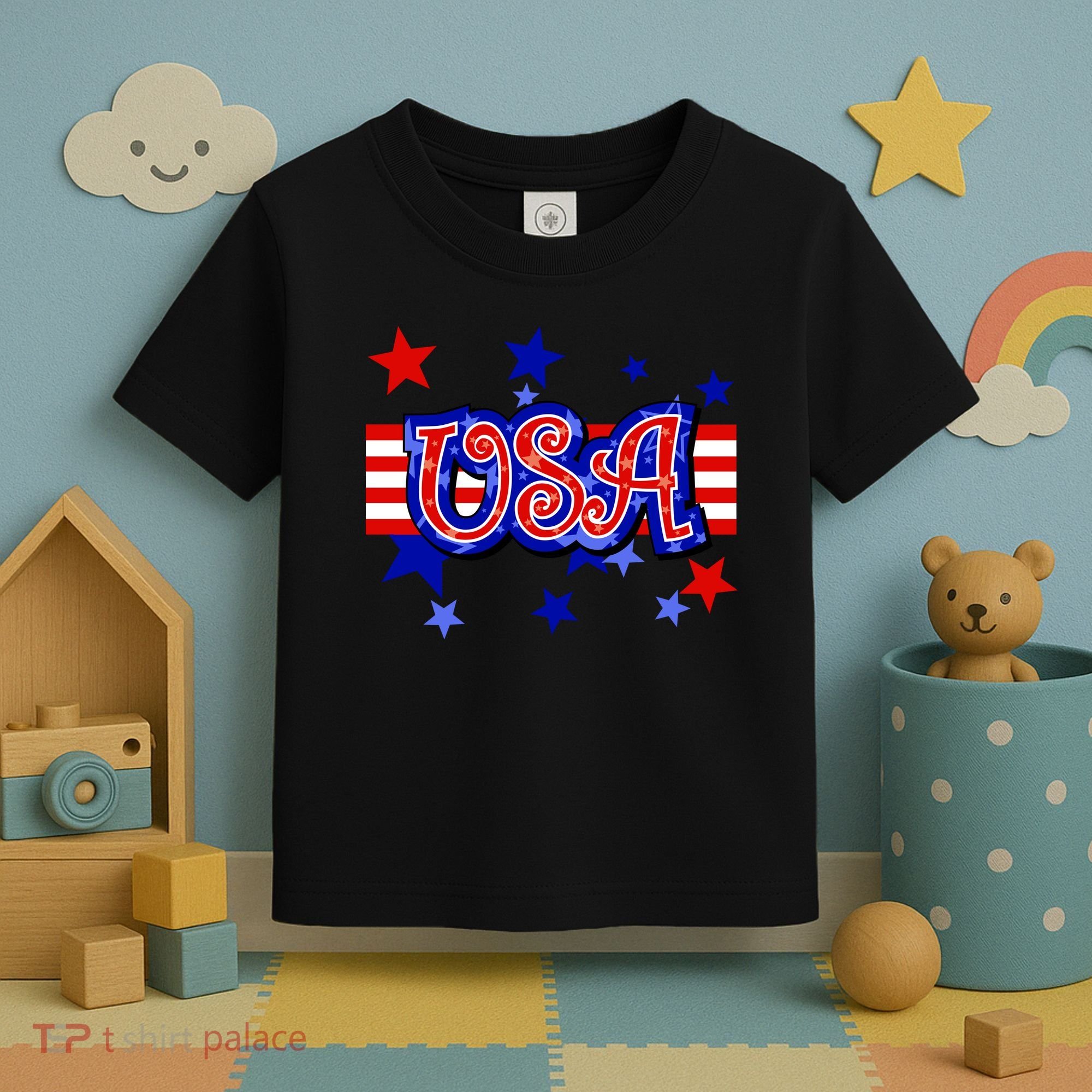 USA Festive Celebration Toddler T-Shirt