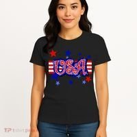 USA Festive Celebration Women's T-Shirt thumb 4