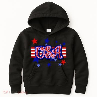 USA Festive Celebration Kids Hoodie
