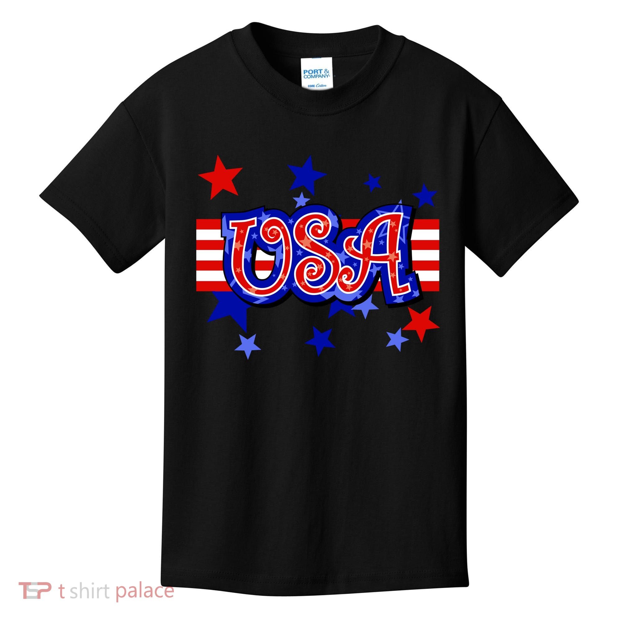 USA Festive Celebration Kids T-Shirt