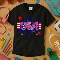 USA Festive Celebration Kids T-Shirt thumb 3