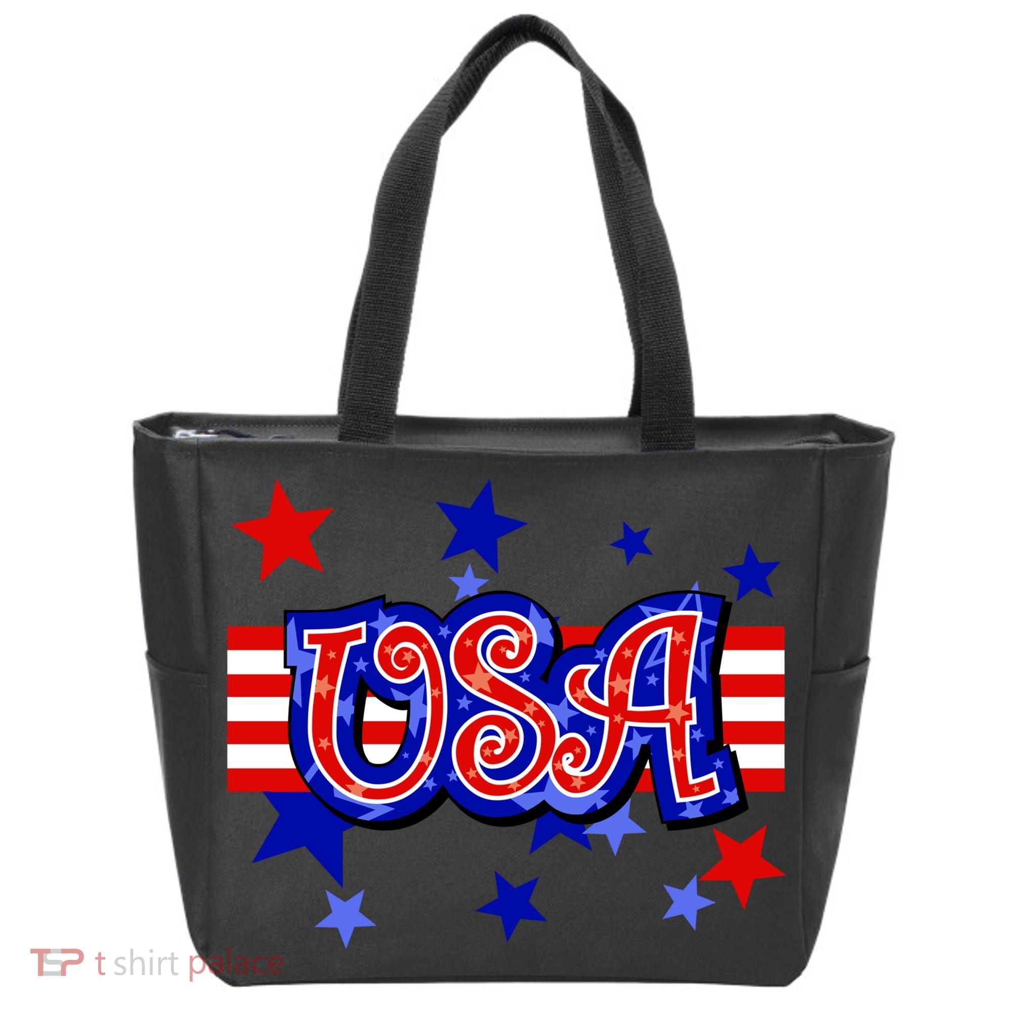 USA Festive Celebration Tote Bag