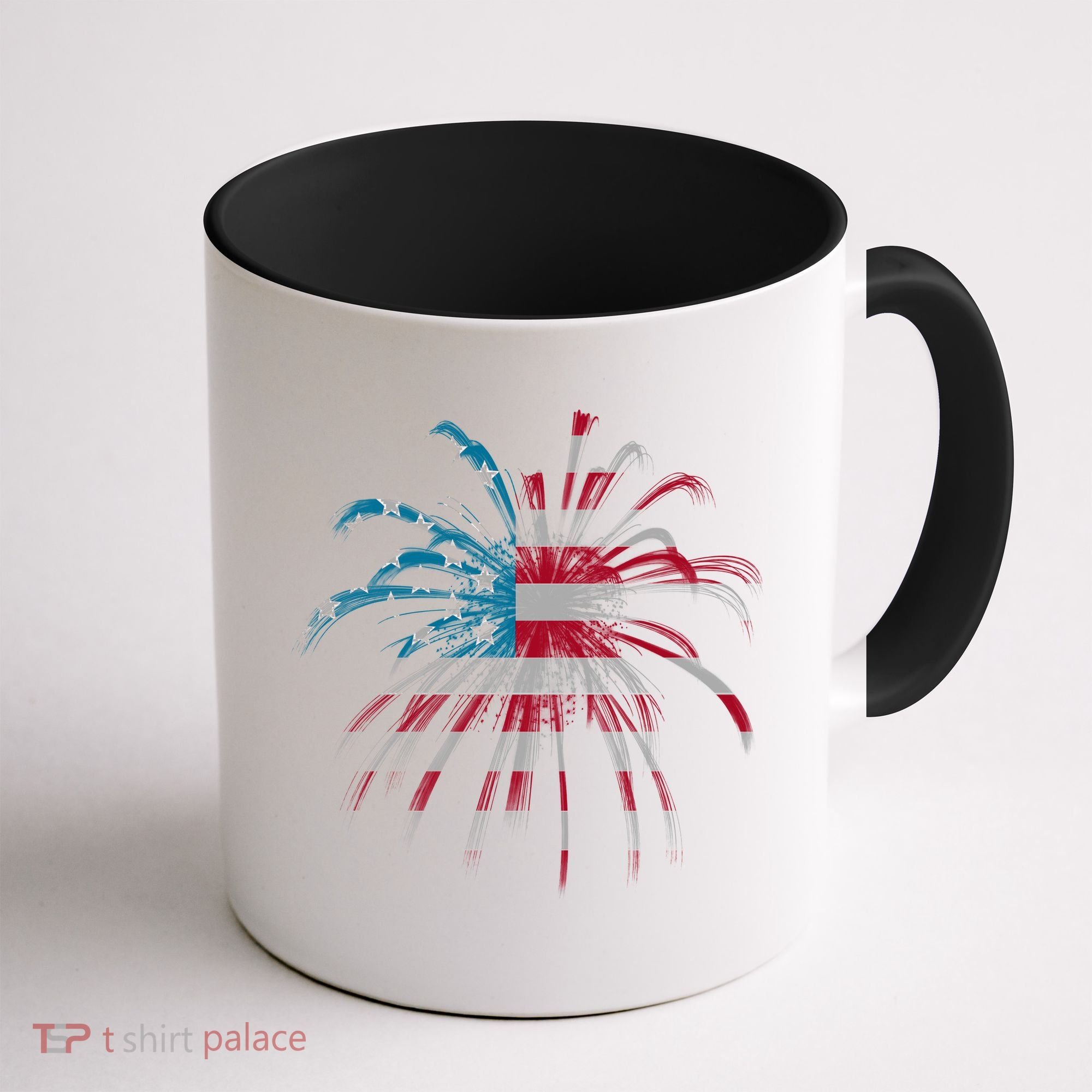 Usa Firework 4th Of July Coffee Mug