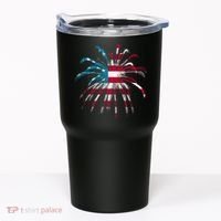Usa Firework 4th Of July Tumbler thumb 0