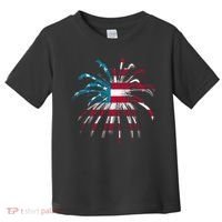 Usa Firework 4th Of July Toddler T-Shirt thumb 0