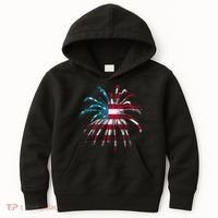 Usa Firework 4th Of July Kids Hoodie thumb 0