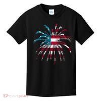 Usa Firework 4th Of July Kids T-Shirt thumb 0