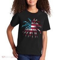 Usa Firework 4th Of July Kids T-Shirt thumb 2