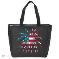 Usa Firework 4th Of July Tote Bag thumb 0