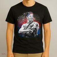 USA Fireworks Patriotic Ronald Reagan  T-Shirt thumb 3