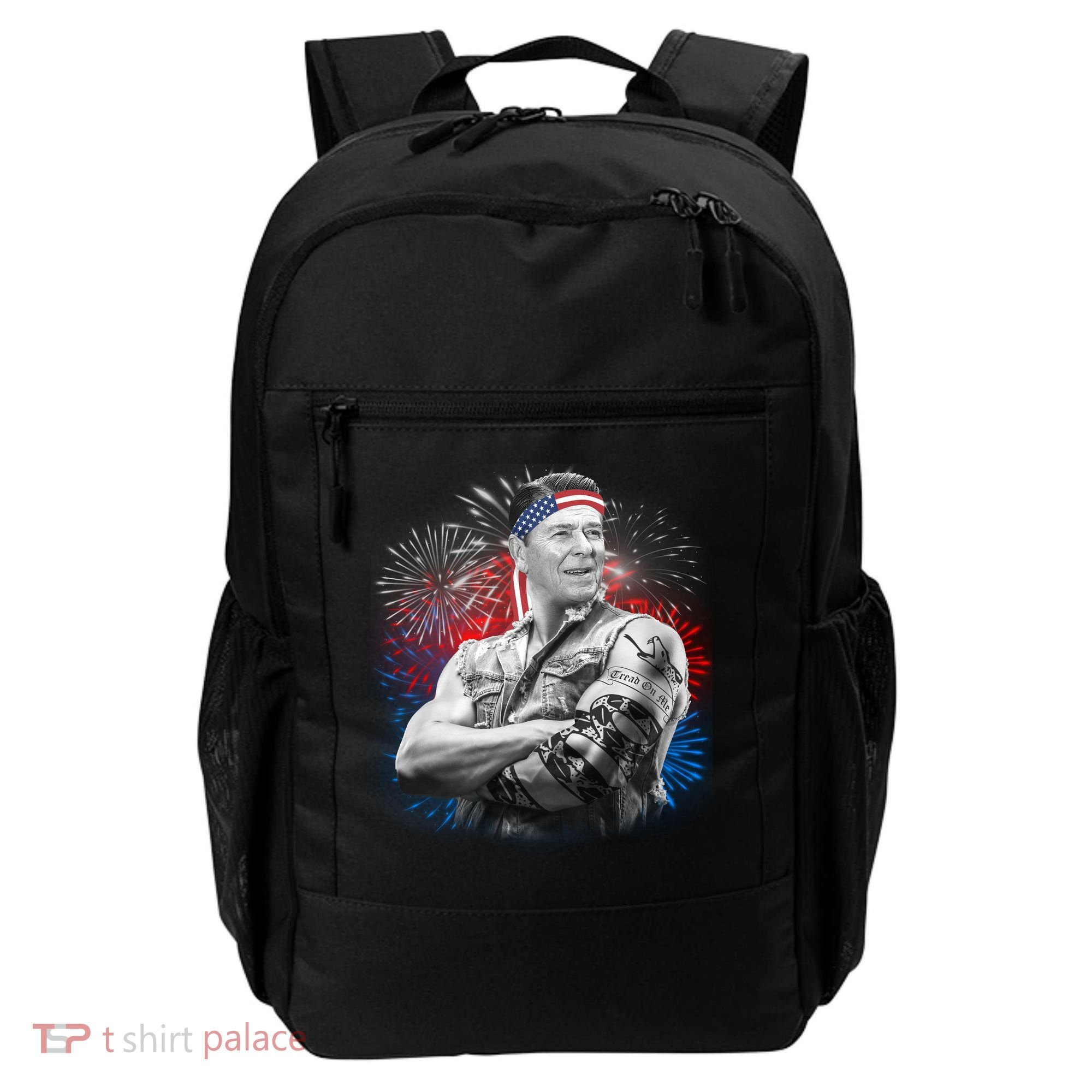 USA Fireworks Patriotic Ronald Reagan  Backpack