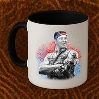 USA Fireworks Patriotic Ronald Reagan  Coffee Mug thumb 2