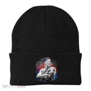 USA Fireworks Patriotic Ronald Reagan  Beanie