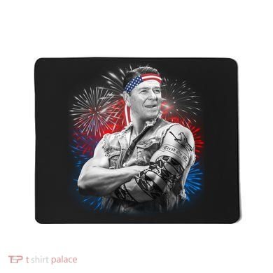 USA Fireworks Patriotic Ronald Reagan  Mousepad