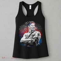 USA Fireworks Patriotic Ronald Reagan  Women's Tank Top thumb 3