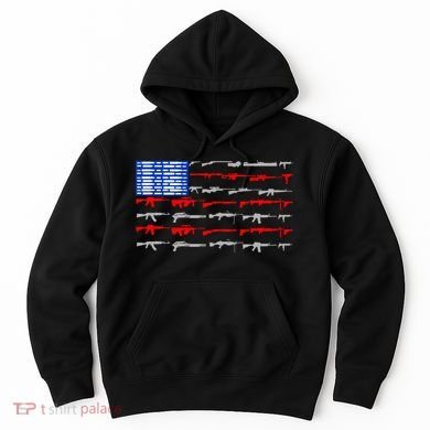 USA Flag: 2nd Amendment Gun Flag Rights Hoodie