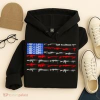 USA Flag: 2nd Amendment Gun Flag Rights Hoodie thumb 4