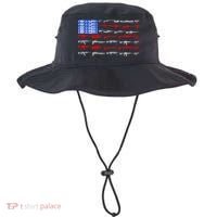 USA Flag: 2nd Amendment Gun Flag Rights Bucket Hat thumb 0