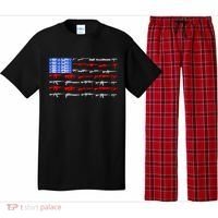 USA Flag: 2nd Amendment Gun Flag Rights Pajama Set thumb 0
