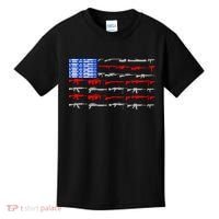 USA Flag: 2nd Amendment Gun Flag Rights Kids T-Shirt thumb 0