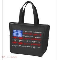 USA Flag: 2nd Amendment Gun Flag Rights Tote Bag thumb 3