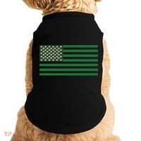 USA Flag Marijuana Cannabis Weed Styled Doggie Tank thumb 0