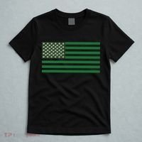 USA Flag Marijuana Cannabis Weed Styled T-Shirt thumb 5