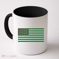 USA Flag Marijuana Cannabis Weed Styled Coffee Mug thumb 0