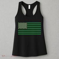 USA Flag Marijuana Cannabis Weed Styled Women's Tank Top thumb 3