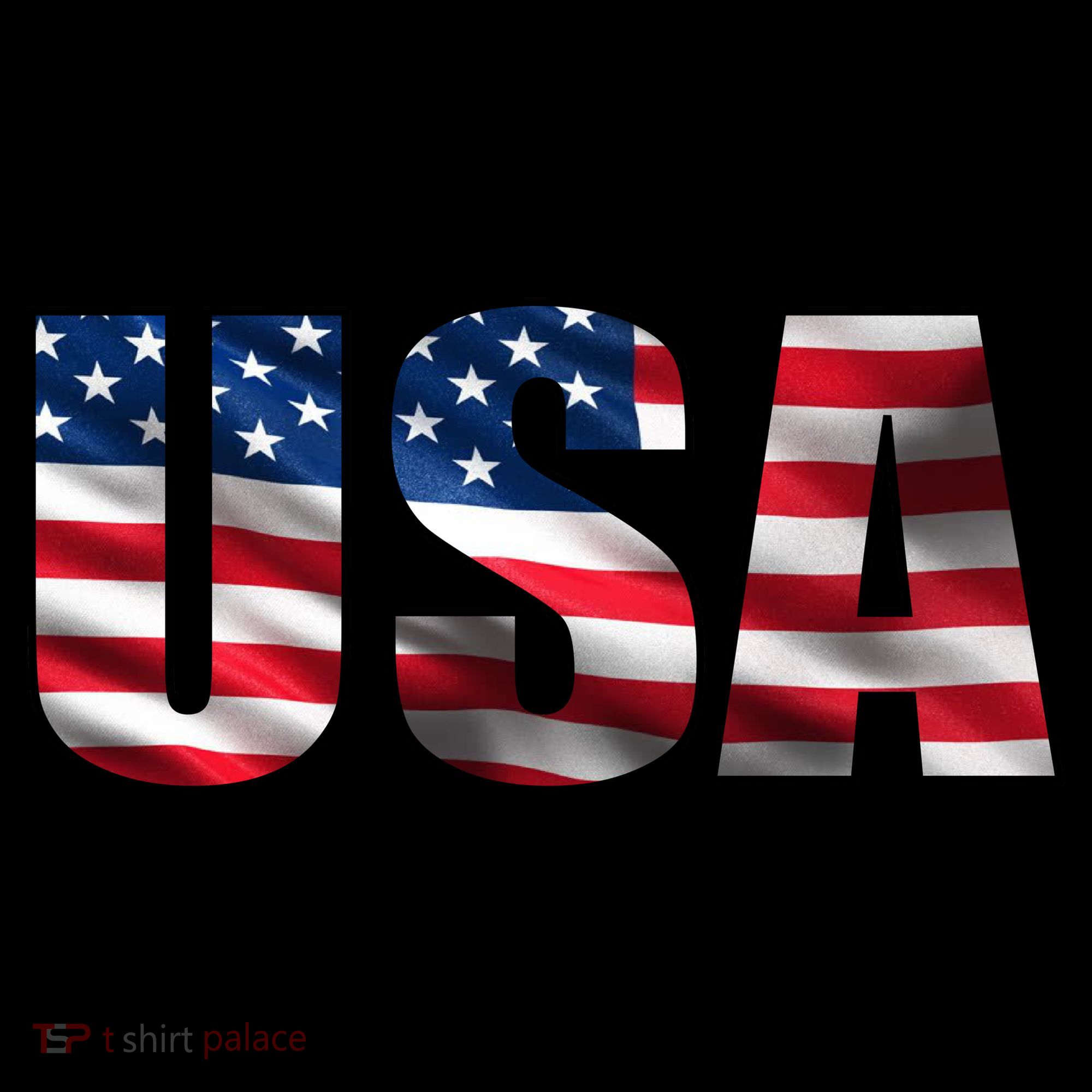 USA Flag Team Logo Coffee Mug