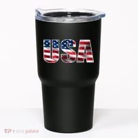 USA Flag Team Logo Tumbler thumb 0