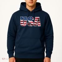 USA Flag Team Logo Hoodie thumb 2