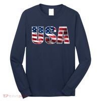 USA Flag Team Logo Long Sleeve Shirt thumb 0