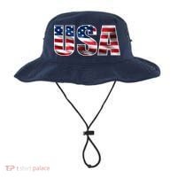 USA Flag Team Logo Bucket Hat thumb 0