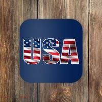 USA Flag Team Logo Coaster thumb 0